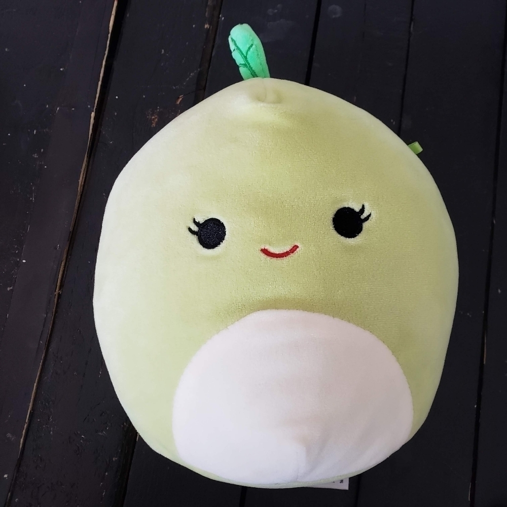 Squishmallow Ashley the Green Apple Small Stuffed Plush Toy Fruit